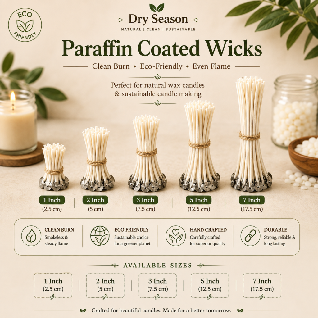 Paraffin Coated Wicks