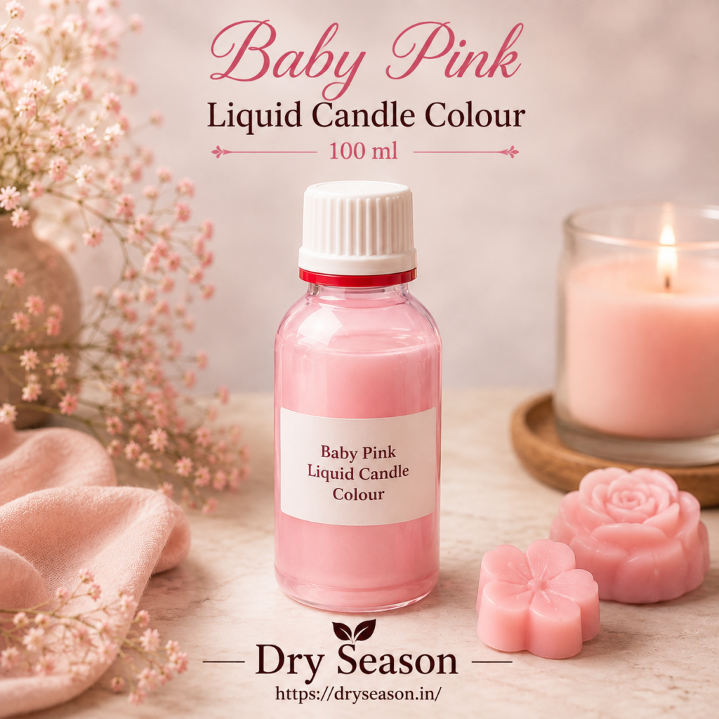 Baby Pink Liquid Color - Dry Season candle colour