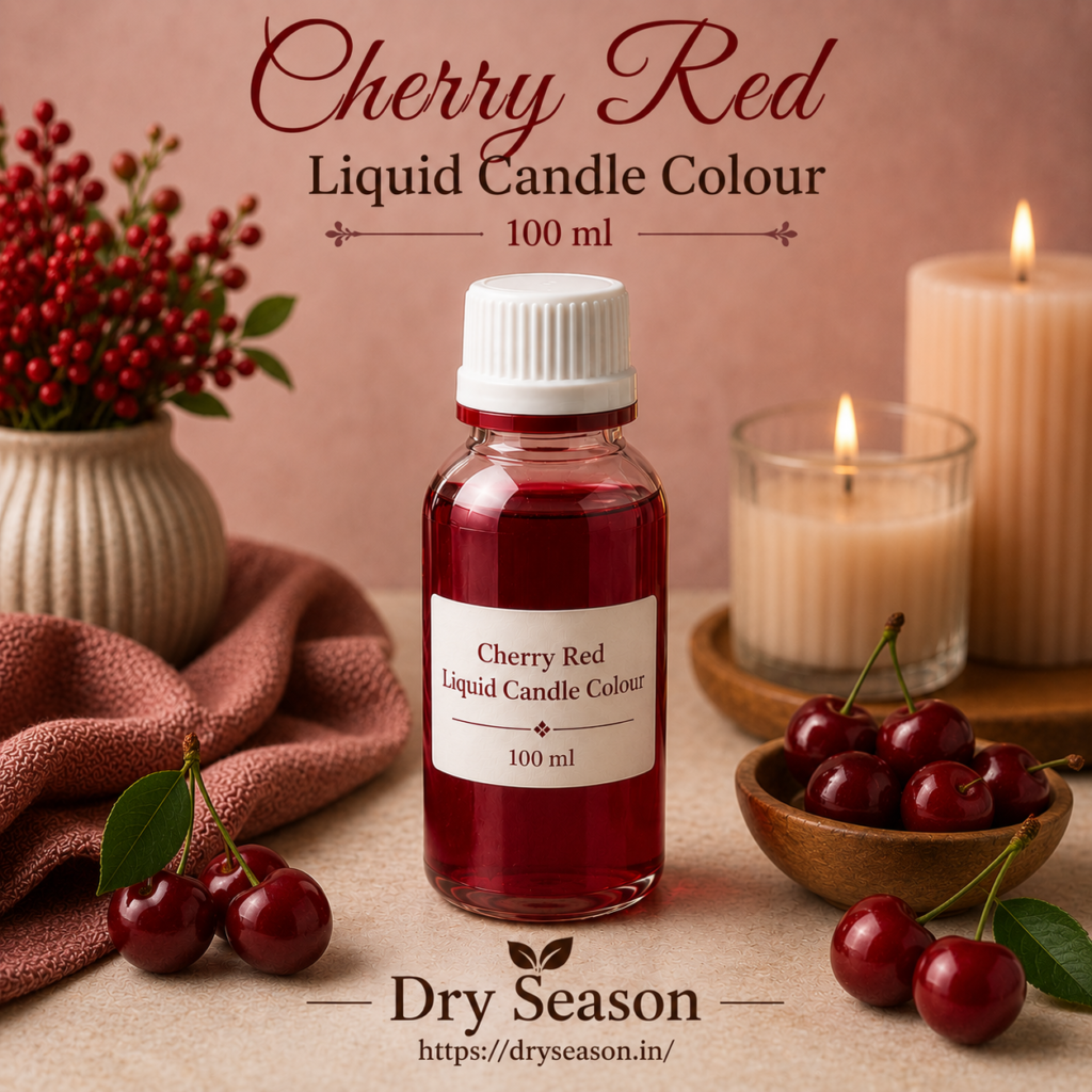 Cherry Red Liquid Color - Dry Season candle colour