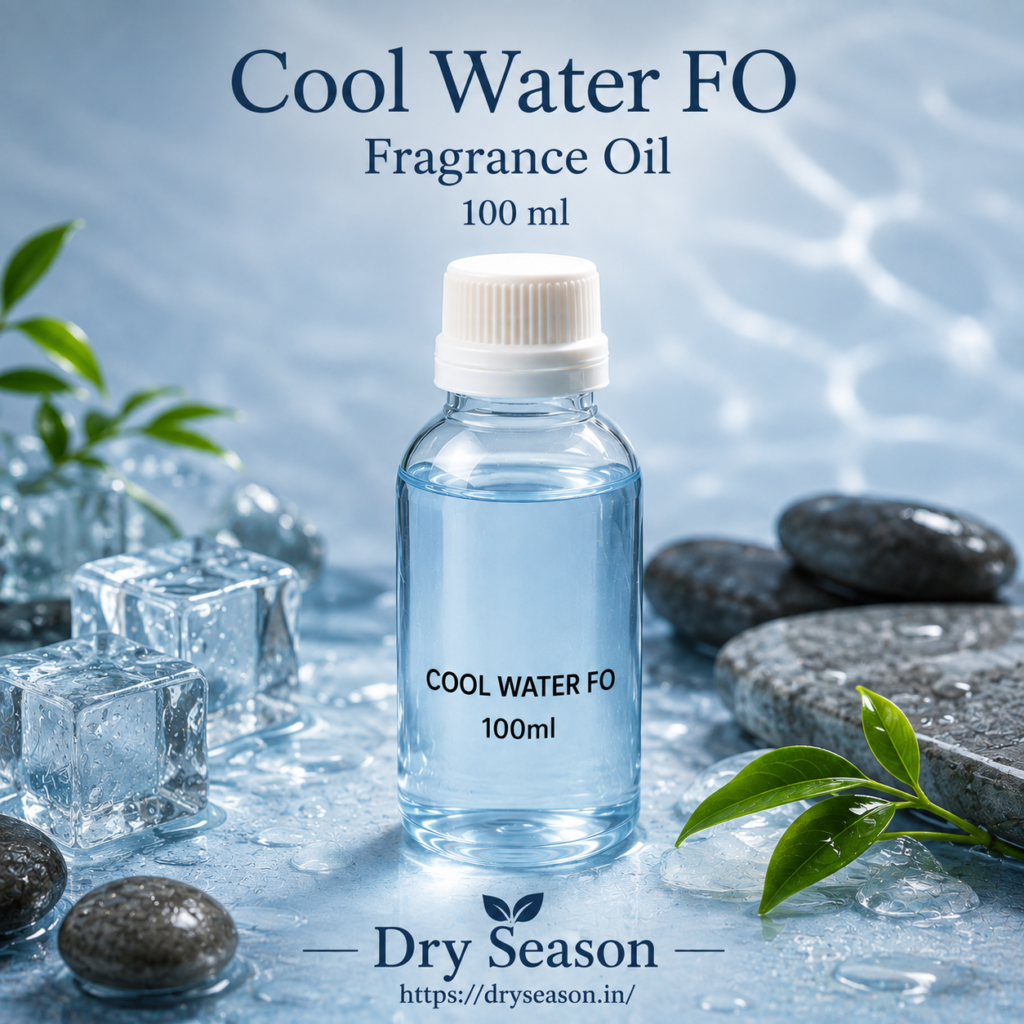 Dry Season Cool Water FO fragrance oil 100 ml bottle for candle making