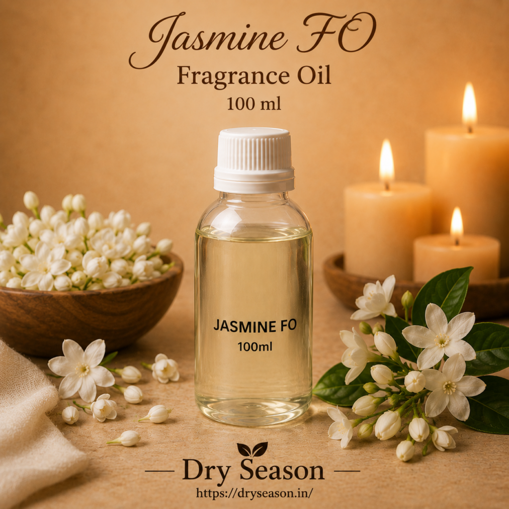 Dry Season Jasmine FO fragrance oil 100 ml bottle for candle making