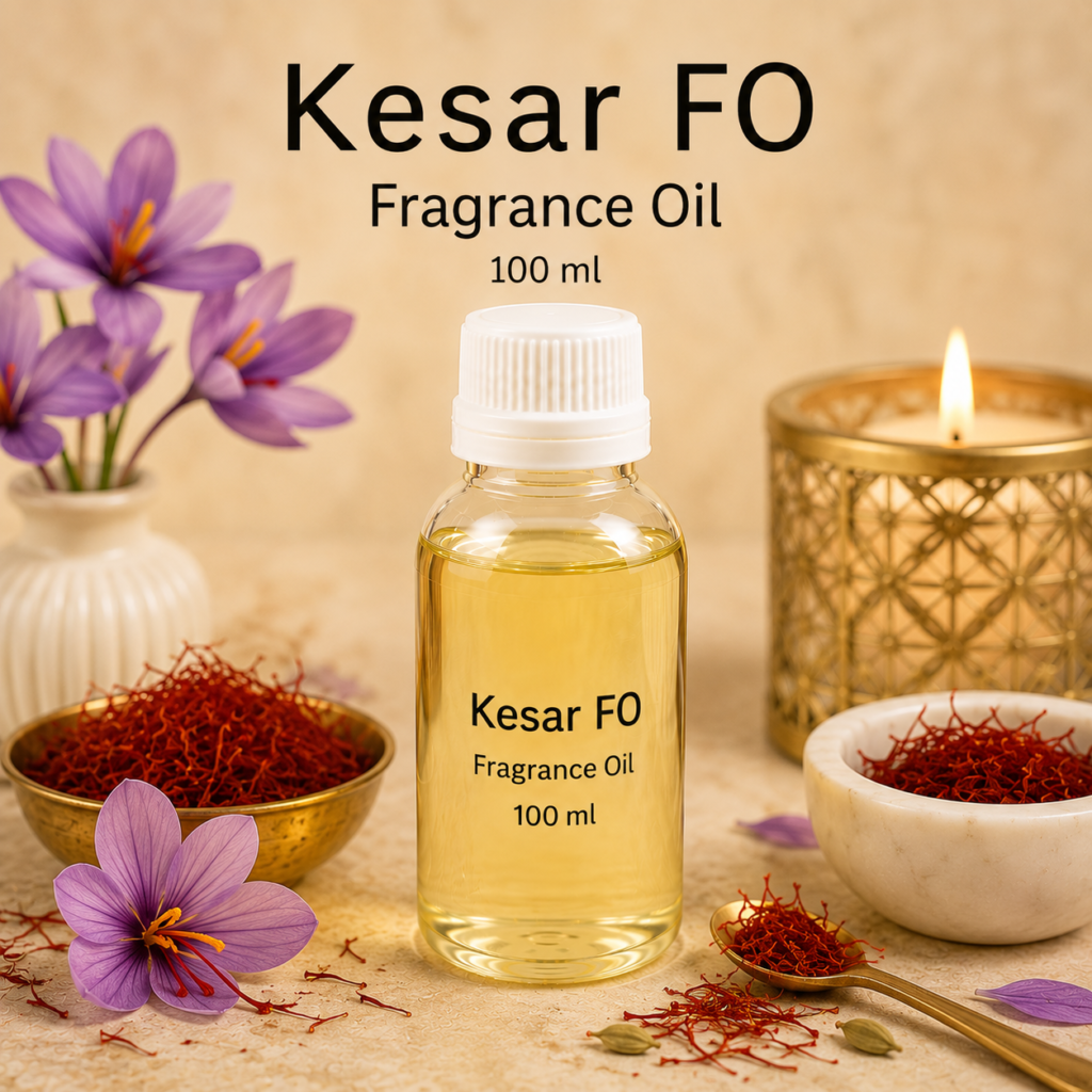 Dry Season Kesar FO fragrance oil 100 ml bottle for candle making