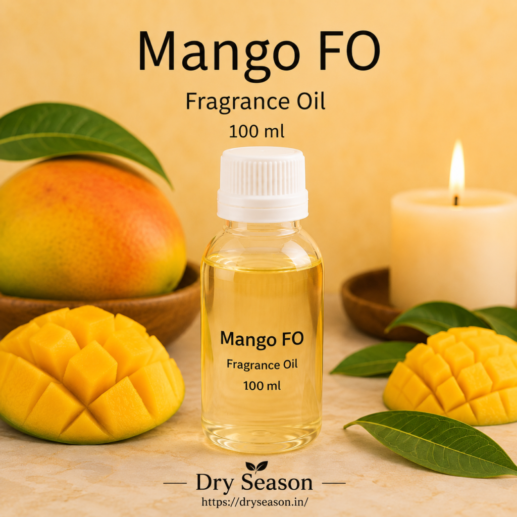 Dry Season Mango FO fragrance oil 100 ml bottle for candle making