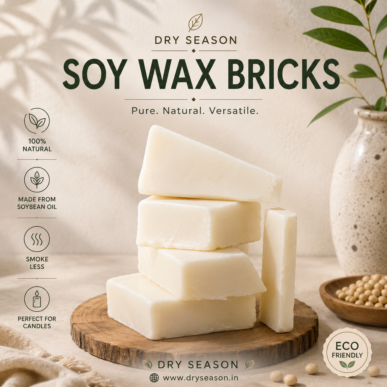 Dry Season Soy Wax Bricks