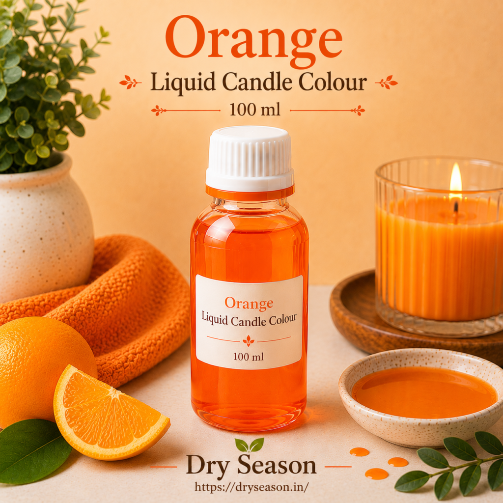 Orange Liquid Color - Dry Season candle colour