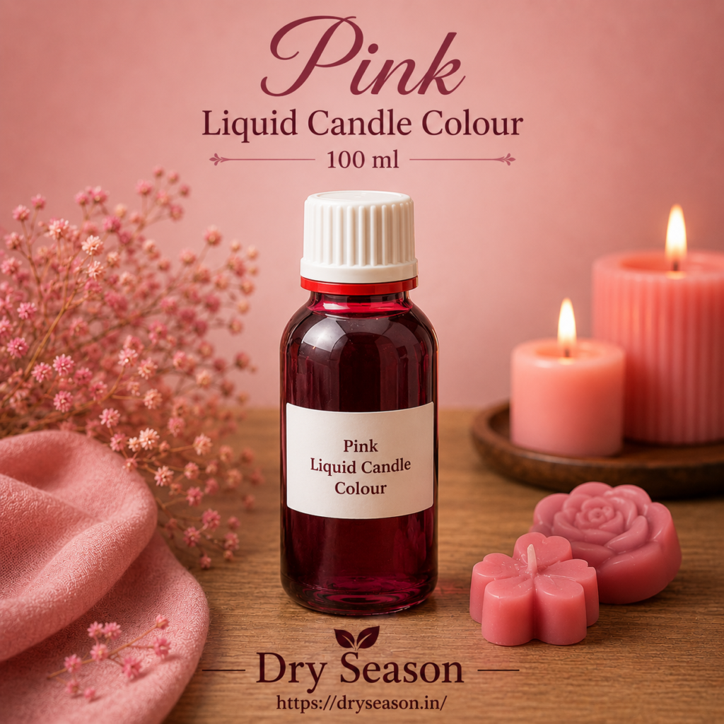 Pink Liquid Color - Dry Season candle colour