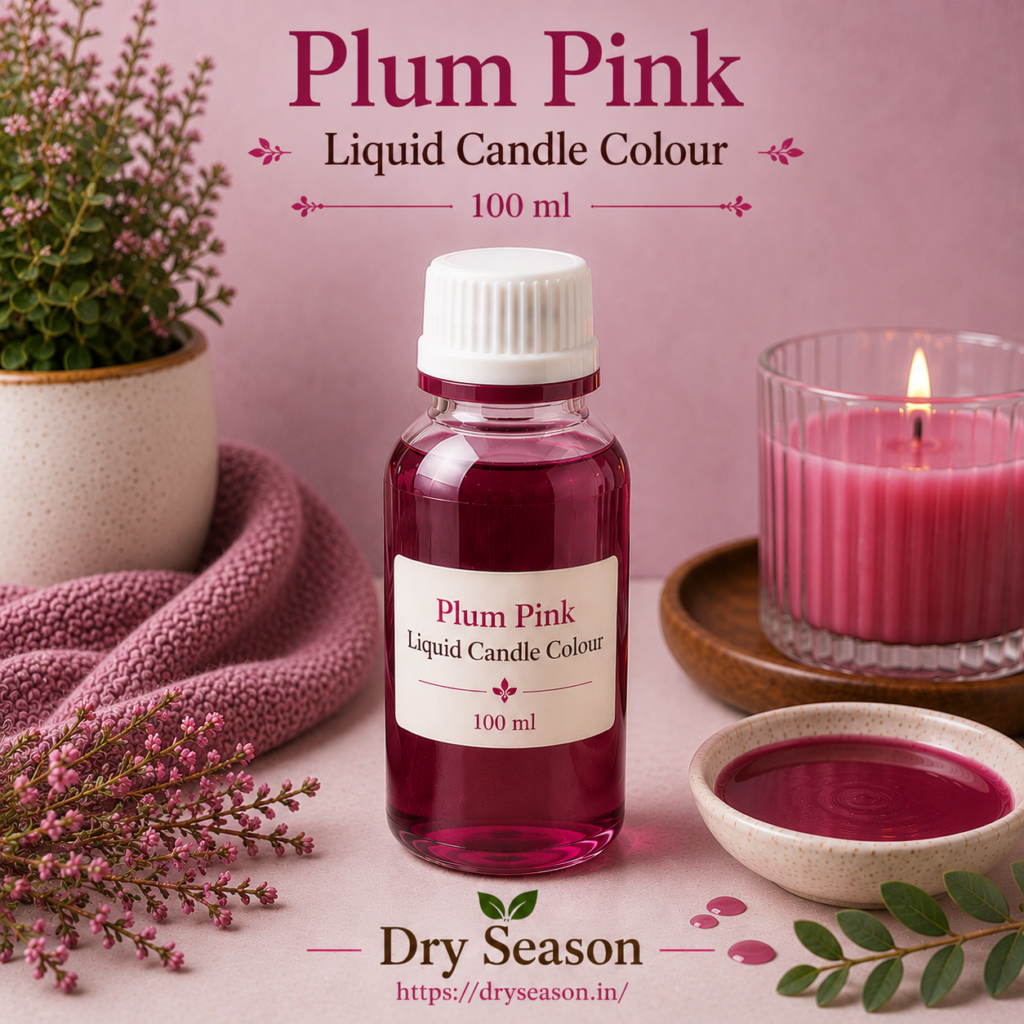 Plum Pink Liquid Color - Dry Season candle colour