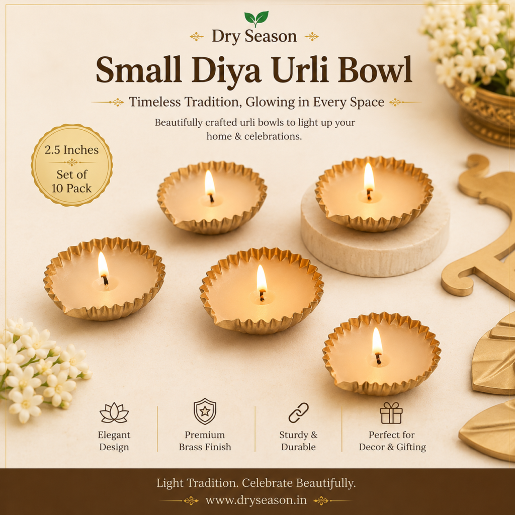 Small Diya Urli Bowl